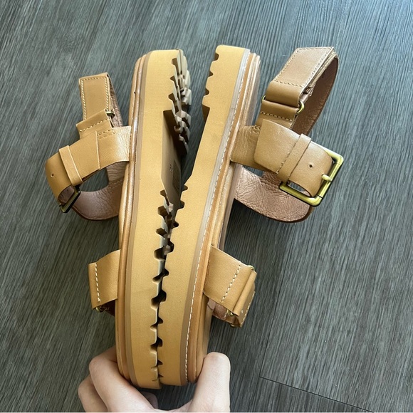 Madewell The Cady Lug Sole Sandal Desert Camel Women's Shoe Size 8.5 - Picture 4 of 9